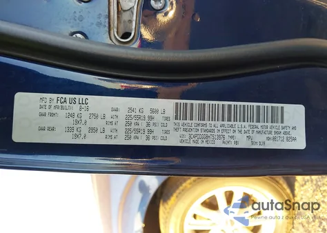 2017 Dodge Journey Crossroad Plus Awd z USA, uszkodzony, nr VIN 3C4PDDGG8HT513976